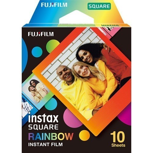Пленка Fujifilm Instax Square Rainbow (10 шт.) - фото
