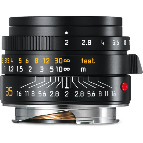 Leica SUMMICRON-M 35 f/2 ASPH., black anodized finish- фото