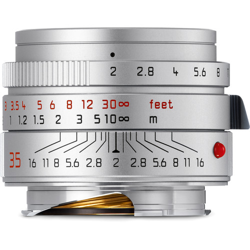 Leica SUMMICRON-M 35 f/2 ASPH., silver anodized finish - фото