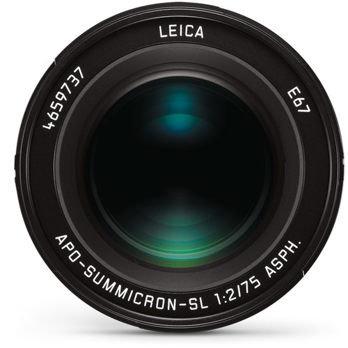 Leica APO-SUMMICRON-SL 75 f/2 ASPH., black anodized finish - фото3