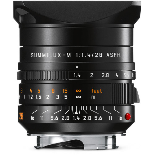 Leica SUMMILUX-M 28 f/1.4 ASPH., black anodized finish- фото