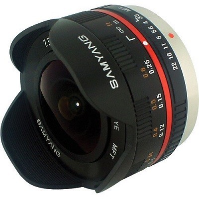 Объектив Samyang 7.5mm f/3.5 UMC Fish-eye Micro 4/3 (MFT) Black- фото4