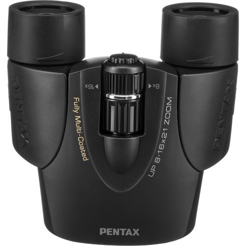 Бинокль Pentax UP 8-16x21 Black - фото5