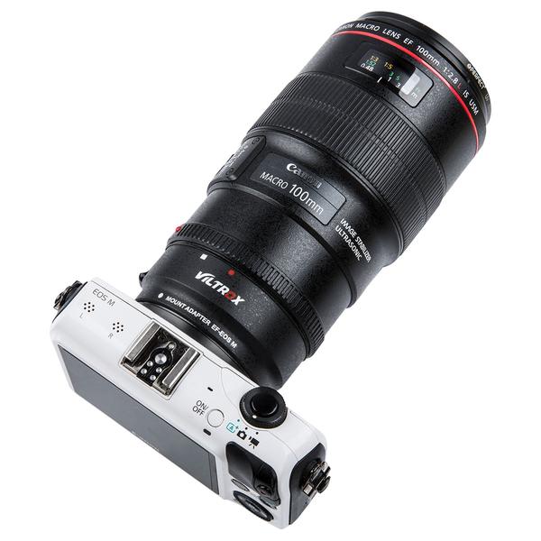 Адаптер Viltrox EF-EOS M (Canon EF/EF-S - Canon EF-M) - фото5