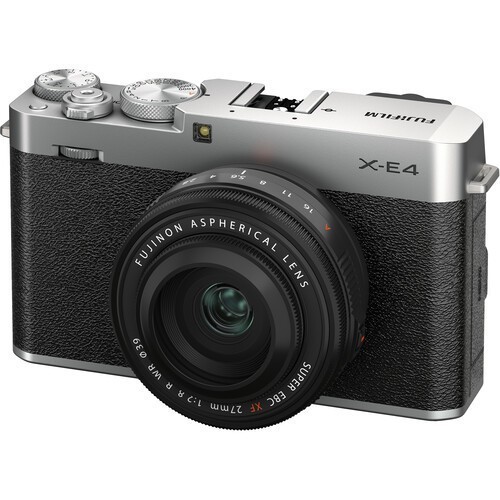 Фотоаппарат Fujifilm X-E4 Kit 27mm F2.8 WR R Silver - фото5