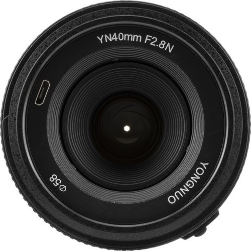 Объектив Yongnuo YN 40mm f/2.8 Nikon F - фото3