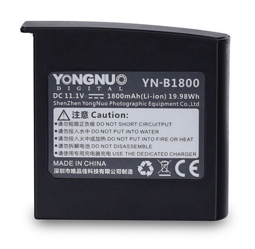 Аккумулятор Yongnuo YNB-1800 для вспышки YN860 - фото