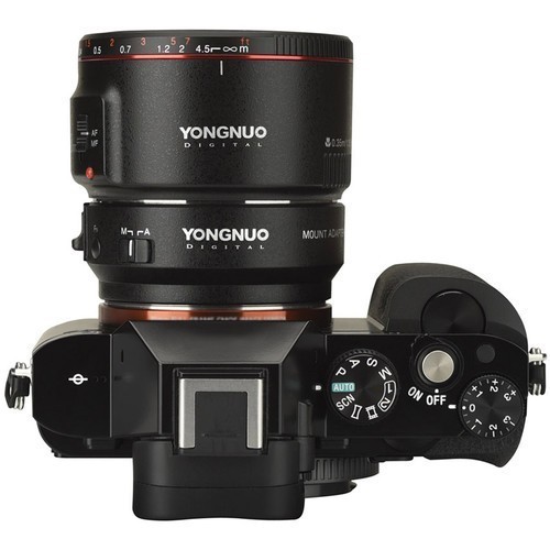 Адаптер Yongnuo EF-E II (для Canon EF/EF-S на байонет Sony E) - фото6