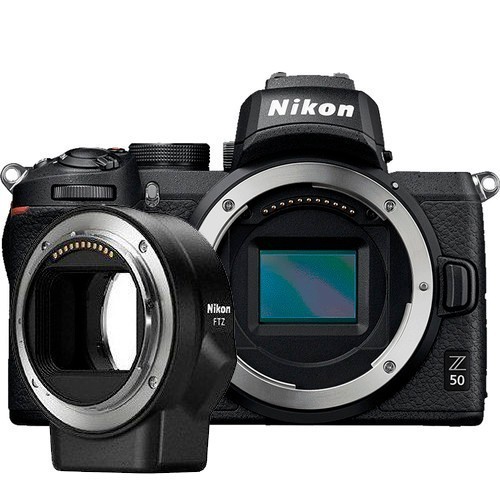 Nikon Z50 Body + adapter FTZ - фото