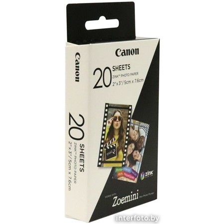 Фотобумага Canon Zink Paper ZP-2030 (20 листов) - фото2