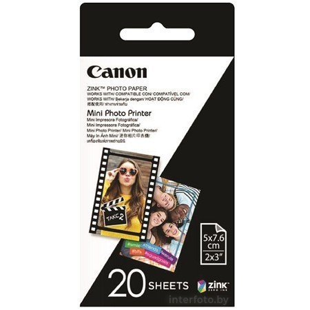 Фотобумага Canon Zink Paper ZP-2030 (20 листов) - фото