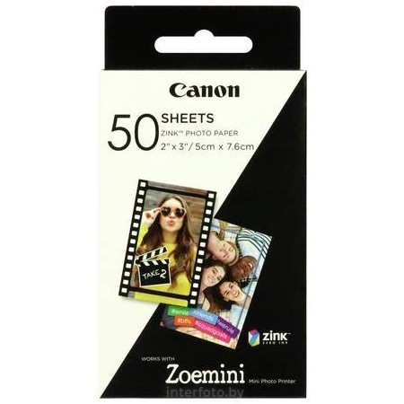 Фотобумага Canon Zink Paper ZP-2030 (50 листов)- фото
